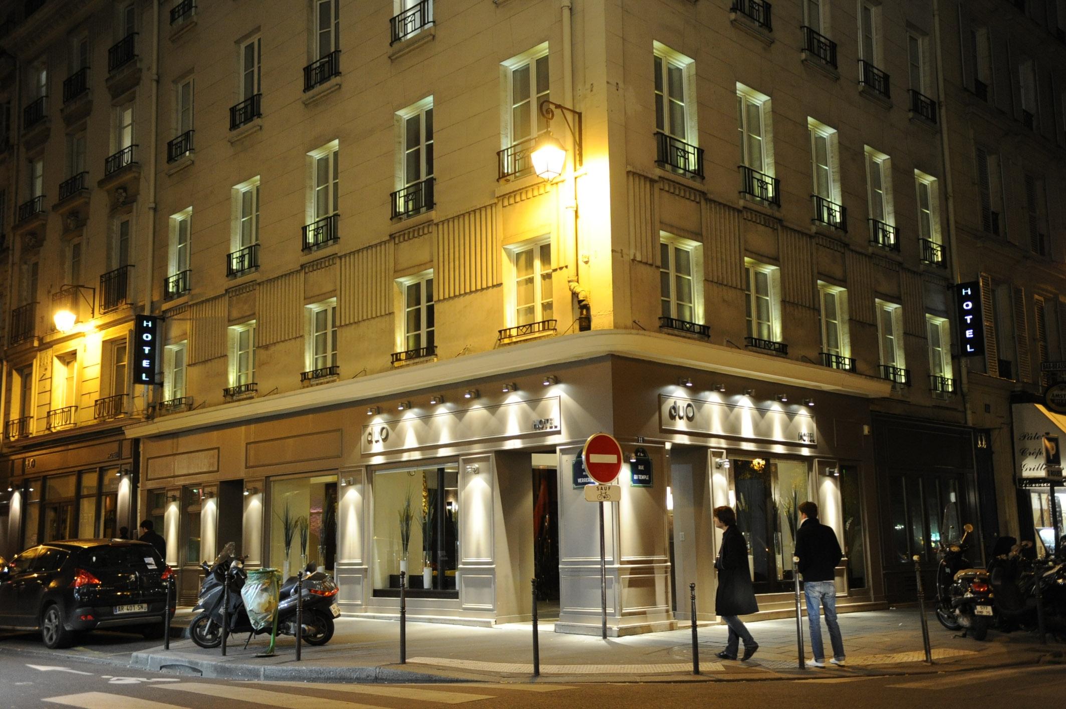 Hotel Duo Párizs Kültér fotó